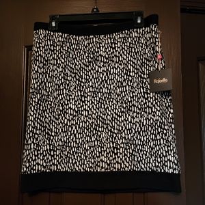 Rafella Animal Print Skirt